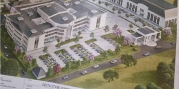 Osubi Specialist Hospital construction