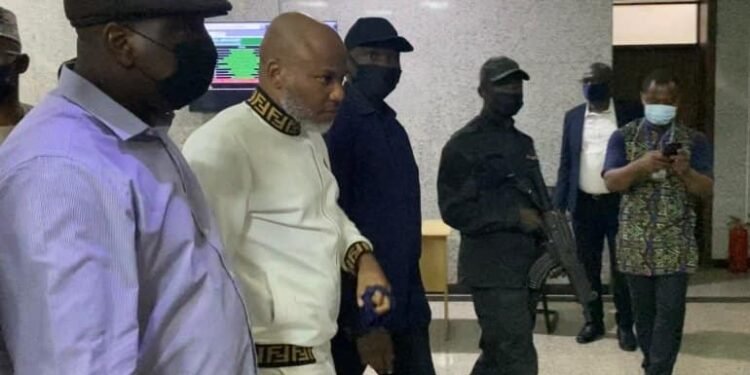 Nnamdi Kanu Guilty of Terrorism in Counts 1,2,3, Judgment Reads...