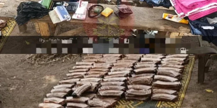 troops recovered items