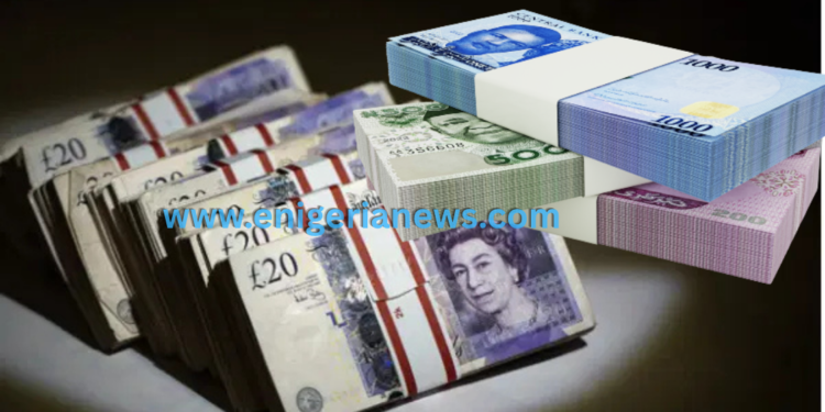 Pound to Naira Exchange Rate Today April 17, 2026 – Black market & CBN Rate