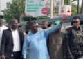 Despite the collapse of the power sector under his watch as a minister, Adebayo Adelabu was welcomed back home in style, amid pomp and paegentry.