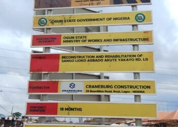 Weeks after outrage, Dapo Abiodun sets off completed of 'completed road'