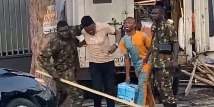 Olalekan Fakoyejo Lagos journalist narrates how two unknown soldiers assault him over traffic gridlock