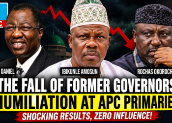 The Fall of Former Governors Daniel, Amosun, and Rochas at APC Primaries 2026