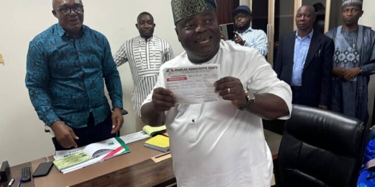 PDP Chieftain buys presidential ticket, vows to challenge Tinubu in 2027