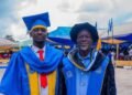 DELSU Convocation: Father and son earn postgraduate degrees