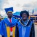 DELSU Convocation: Father and son earn postgraduate degrees
